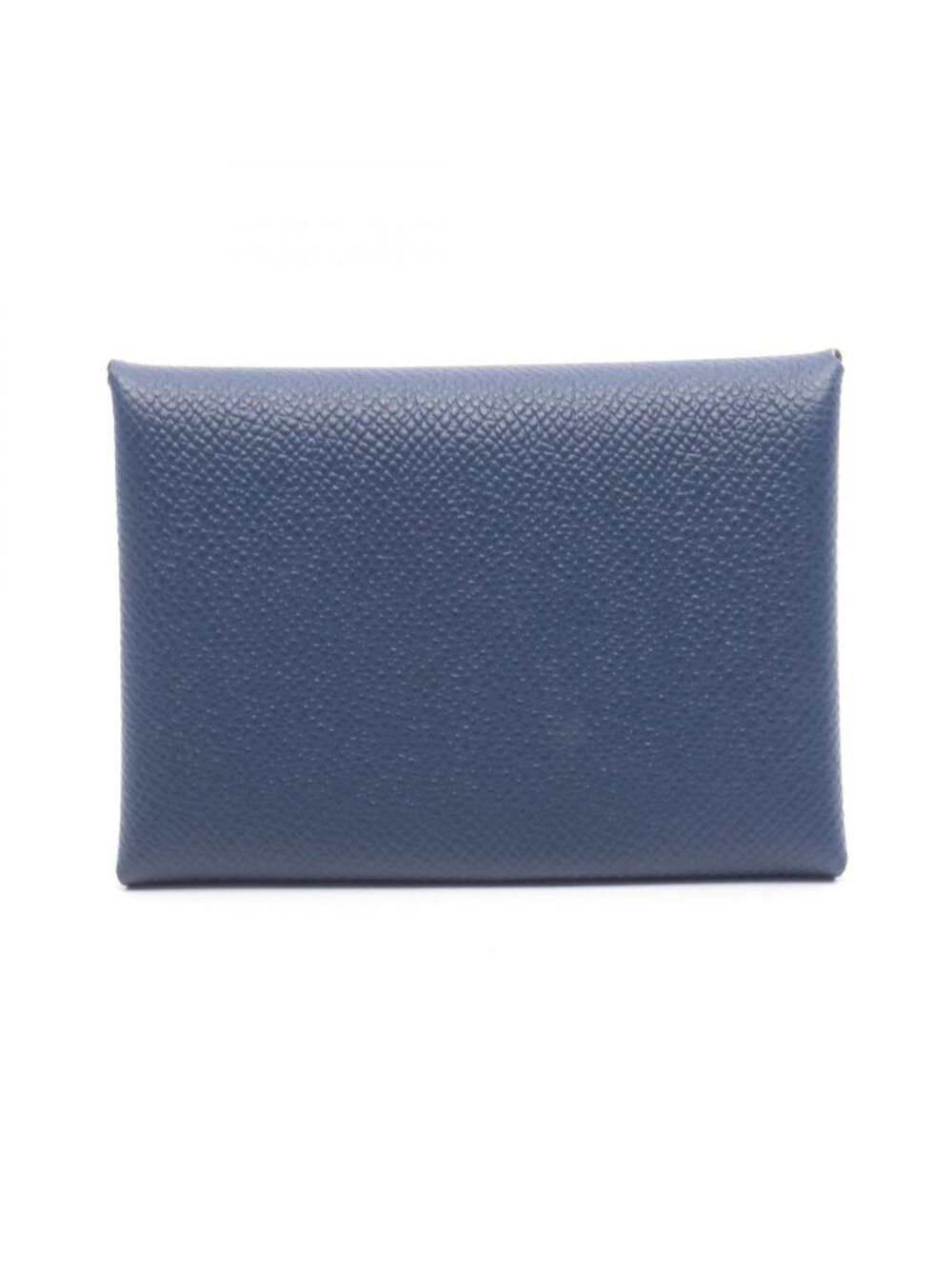 Hermes Coin Purse Calvi Duo Blue Navy